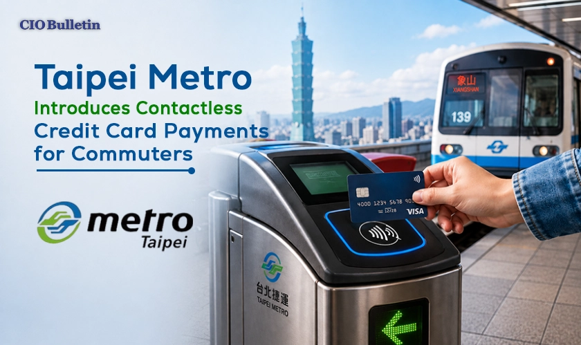Taipei Metro Launches Credit Card Payments